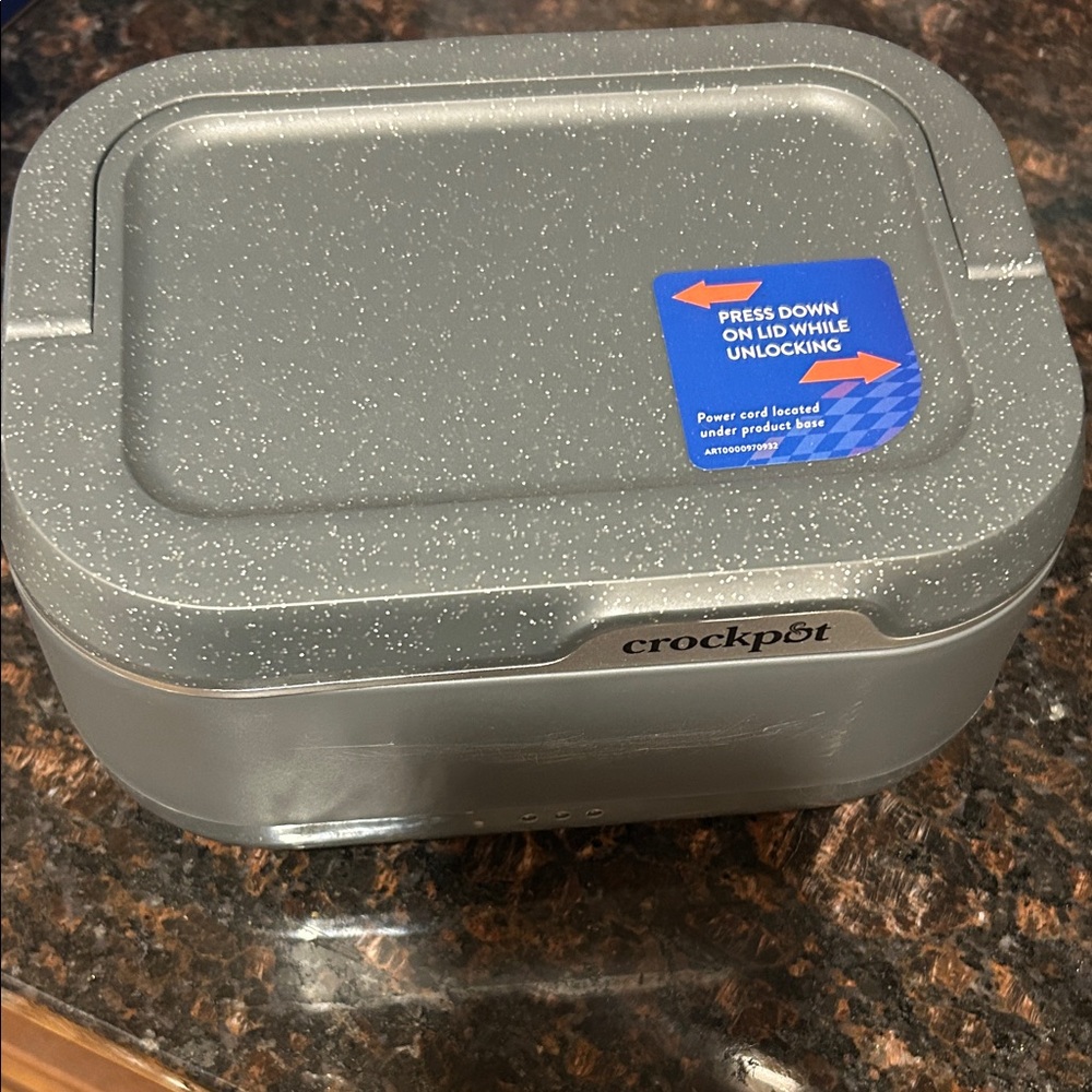 Crockpot Gray Portable Food Warmer